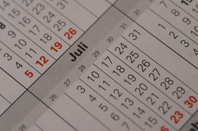 Foto: Kalender